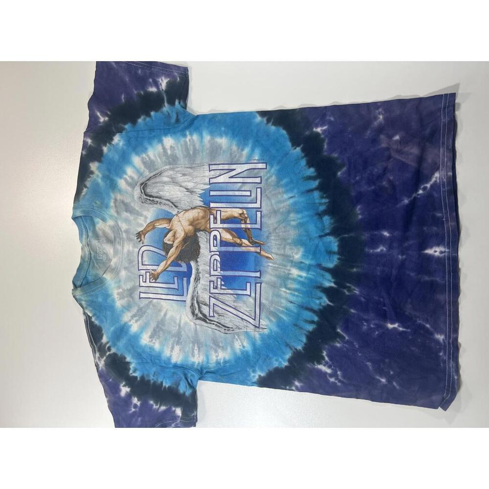 Led Zeppelin Tie-Dye Graphic Band T-Shirt